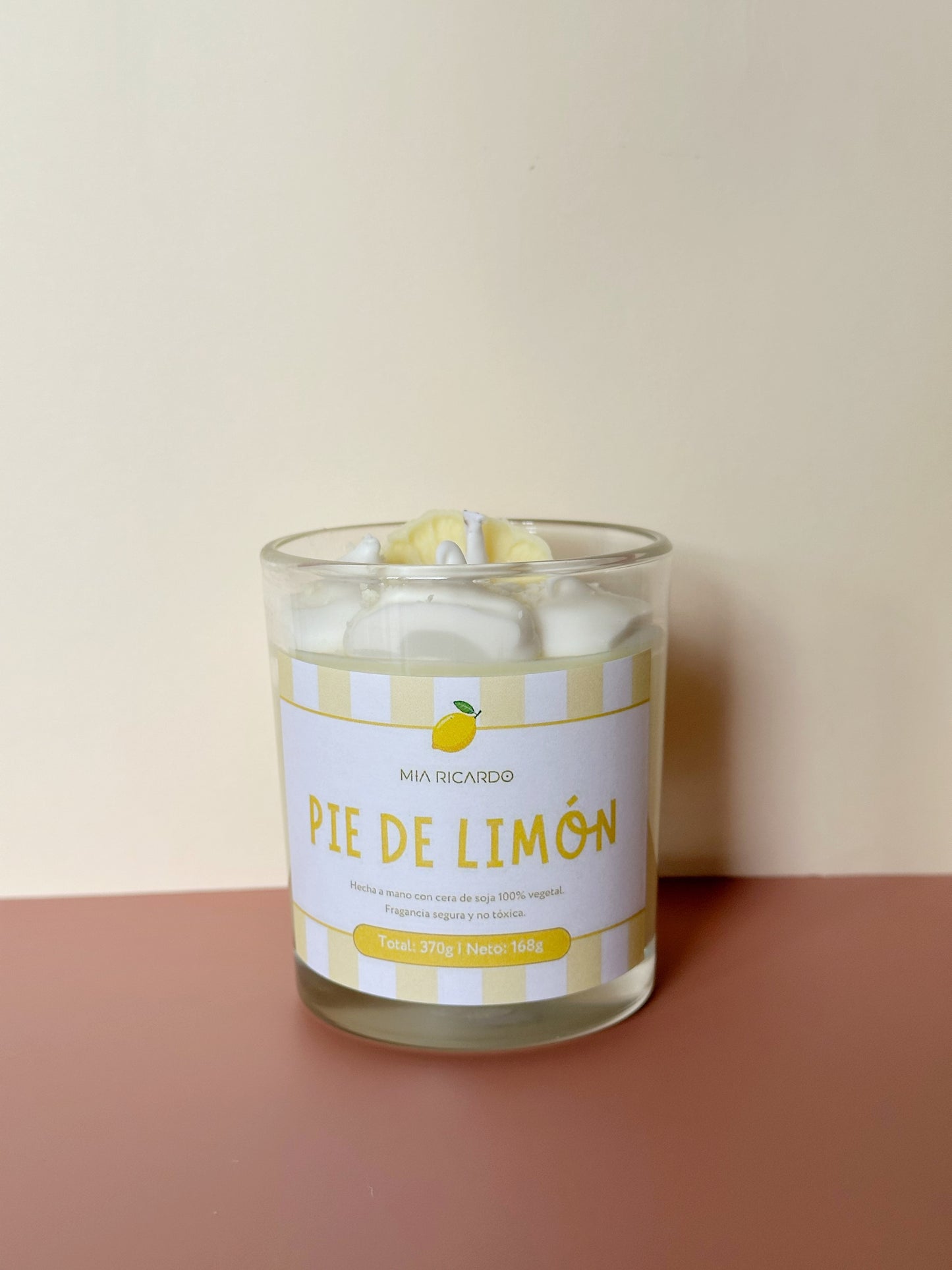 Vela Pie de limón