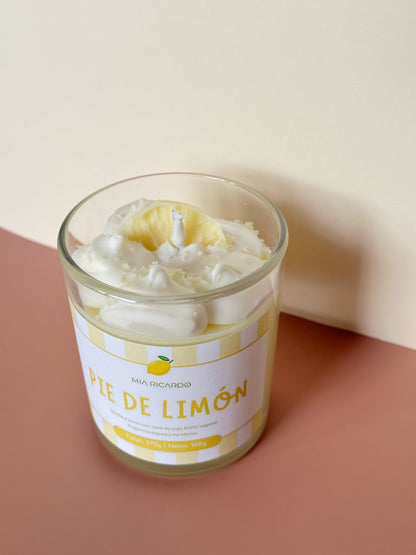 Vela Pie de limón
